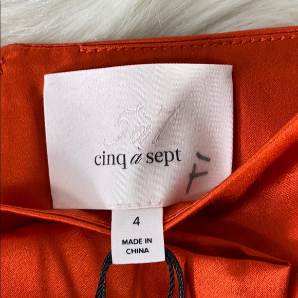 Cinq A Sept NWT Silk Emma Bow Skirt - Picture 7 of 11